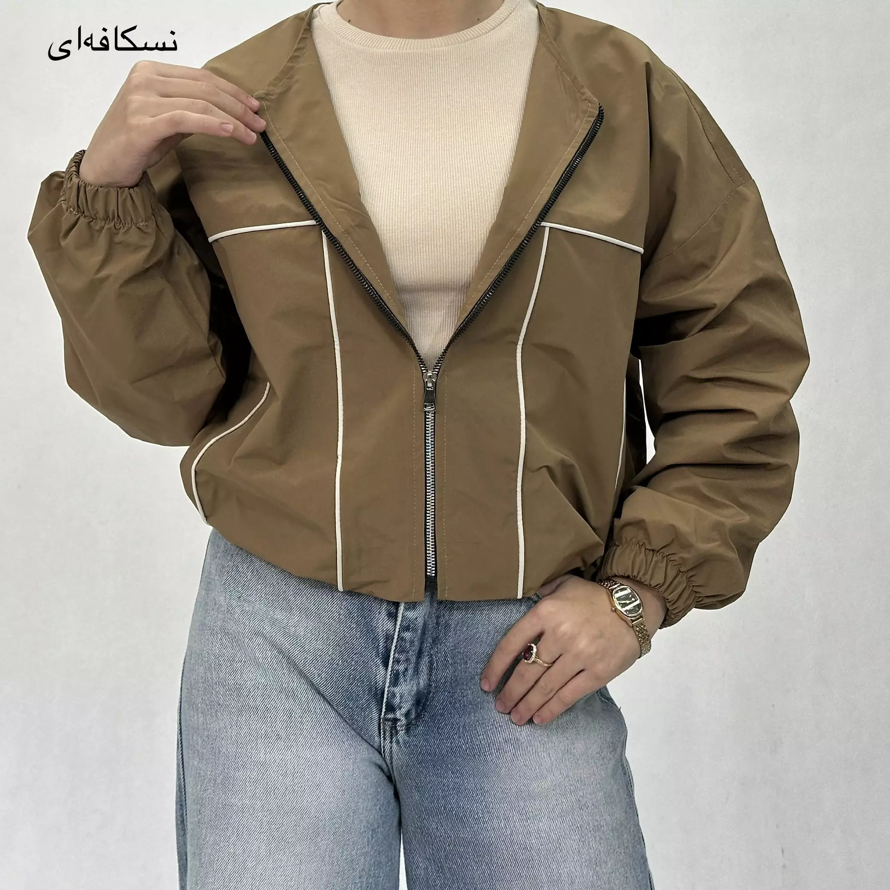 بامبر زنانه کتان | KIANA