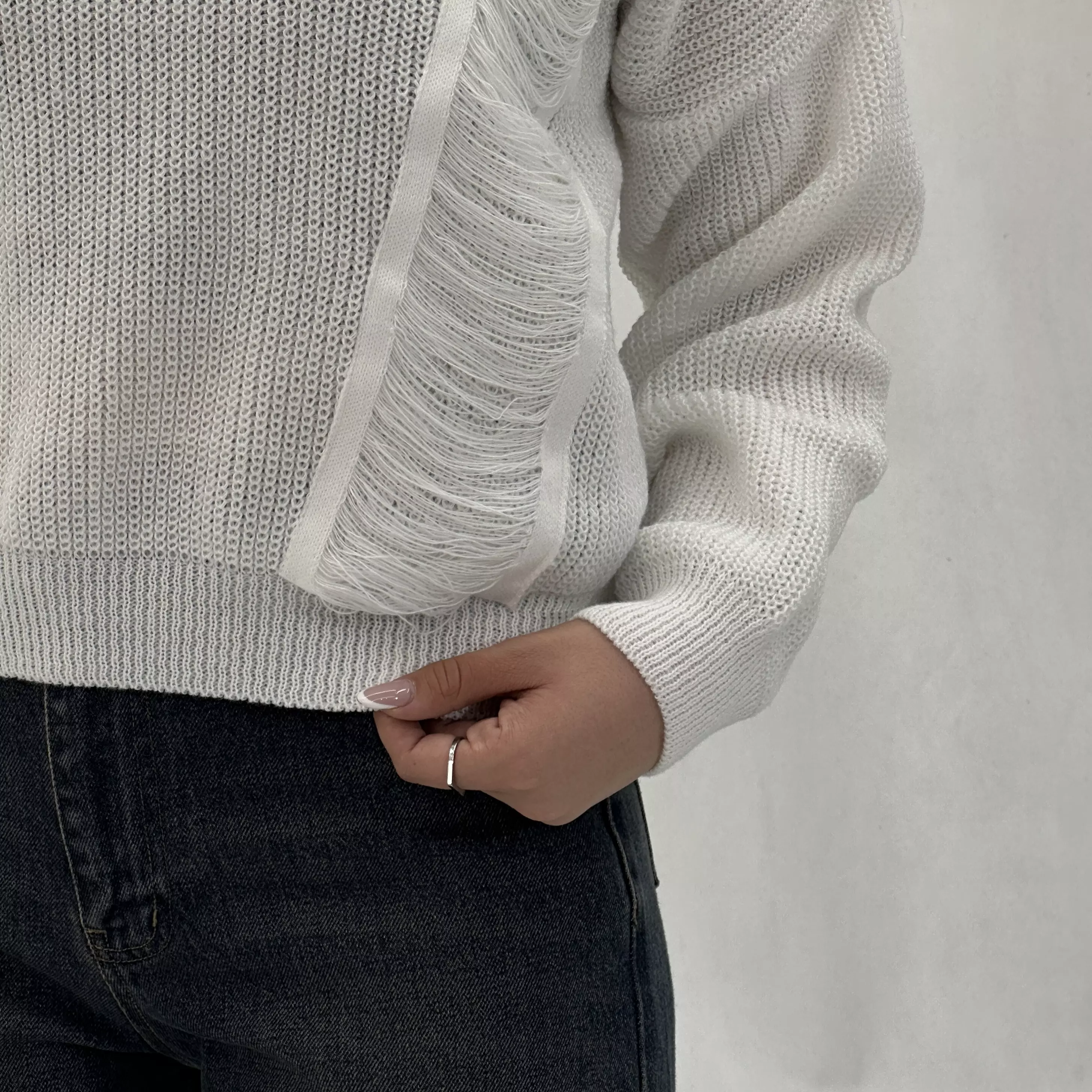 بلوز زنانه بافت زاپ دار | KIANA