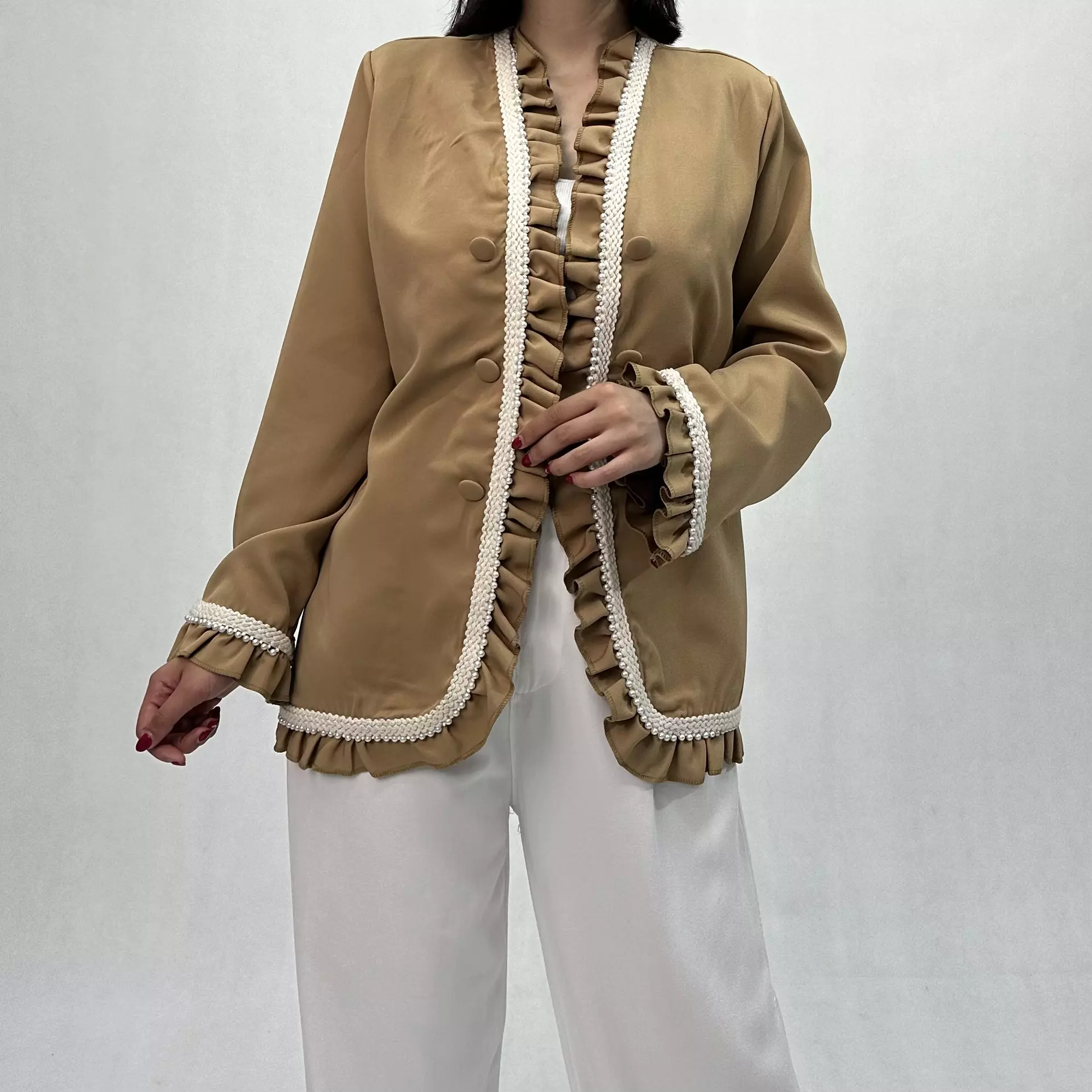 کت زنانه مرواریدی 001911551076