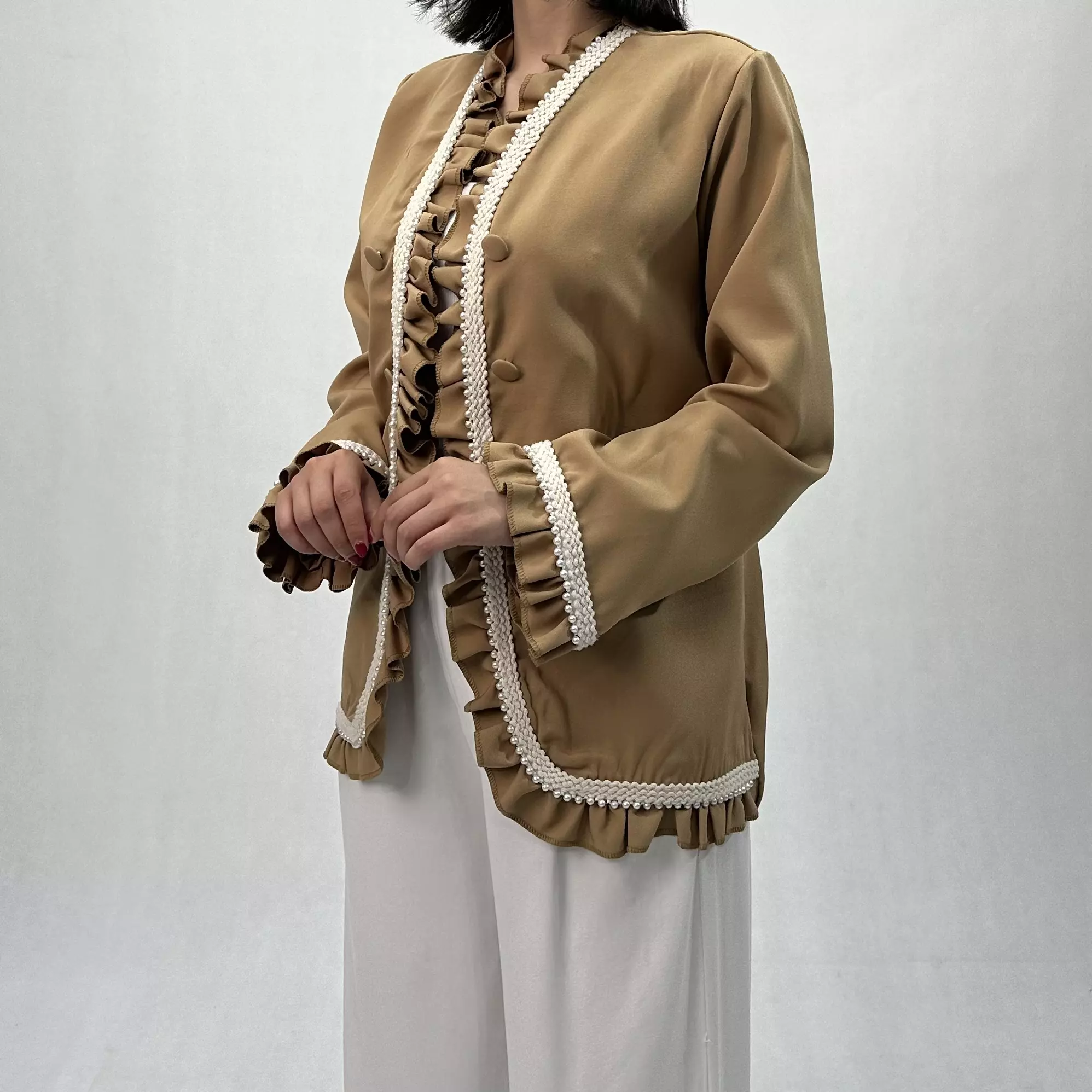 کت زنانه مرواریدی 001911551076