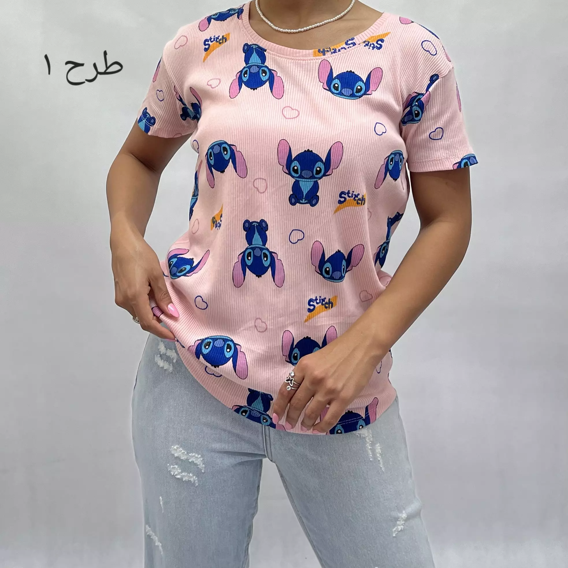 تیشرت زنانه کبریتی عروسکی 00812374101956