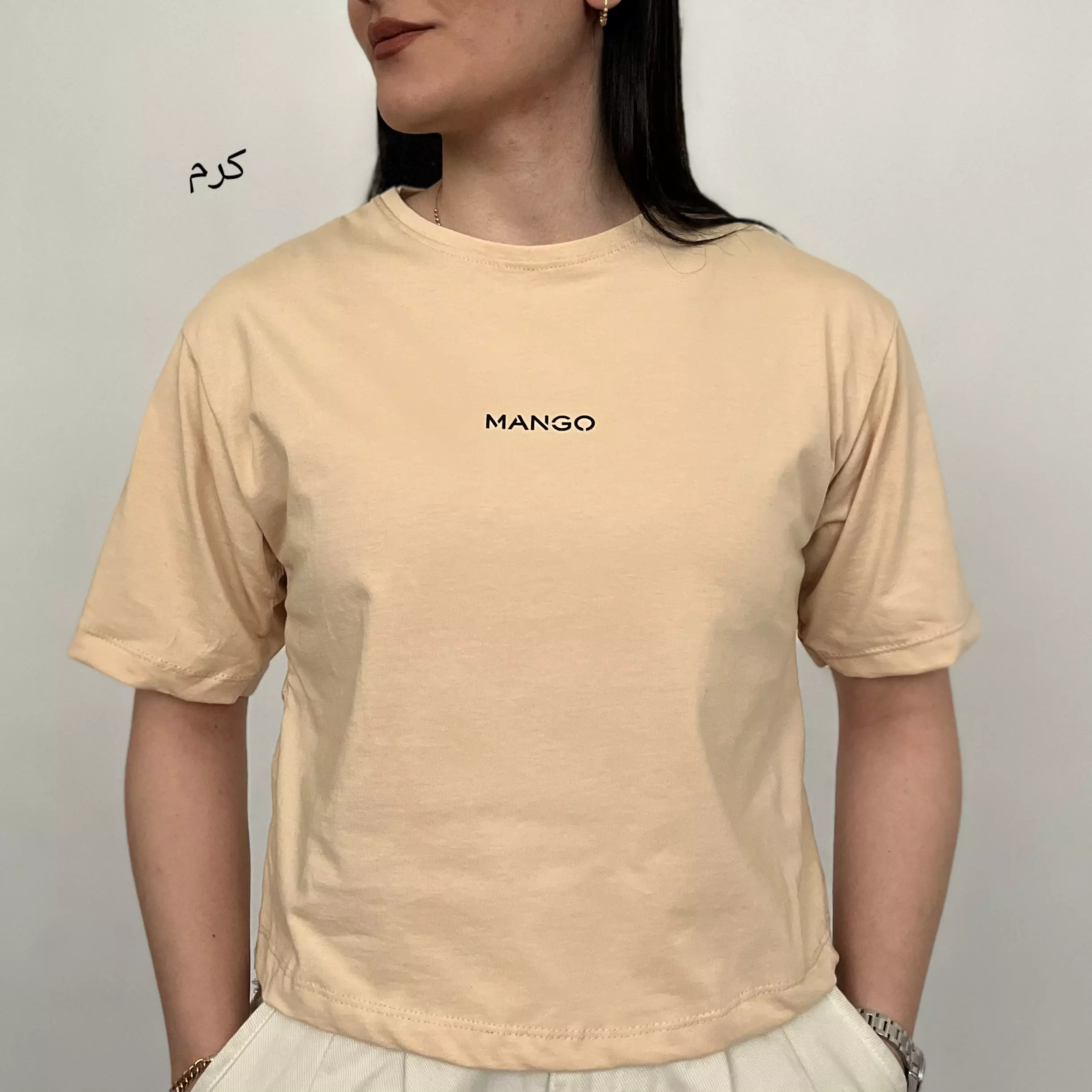 تیشرت کراپ منگو 008172783