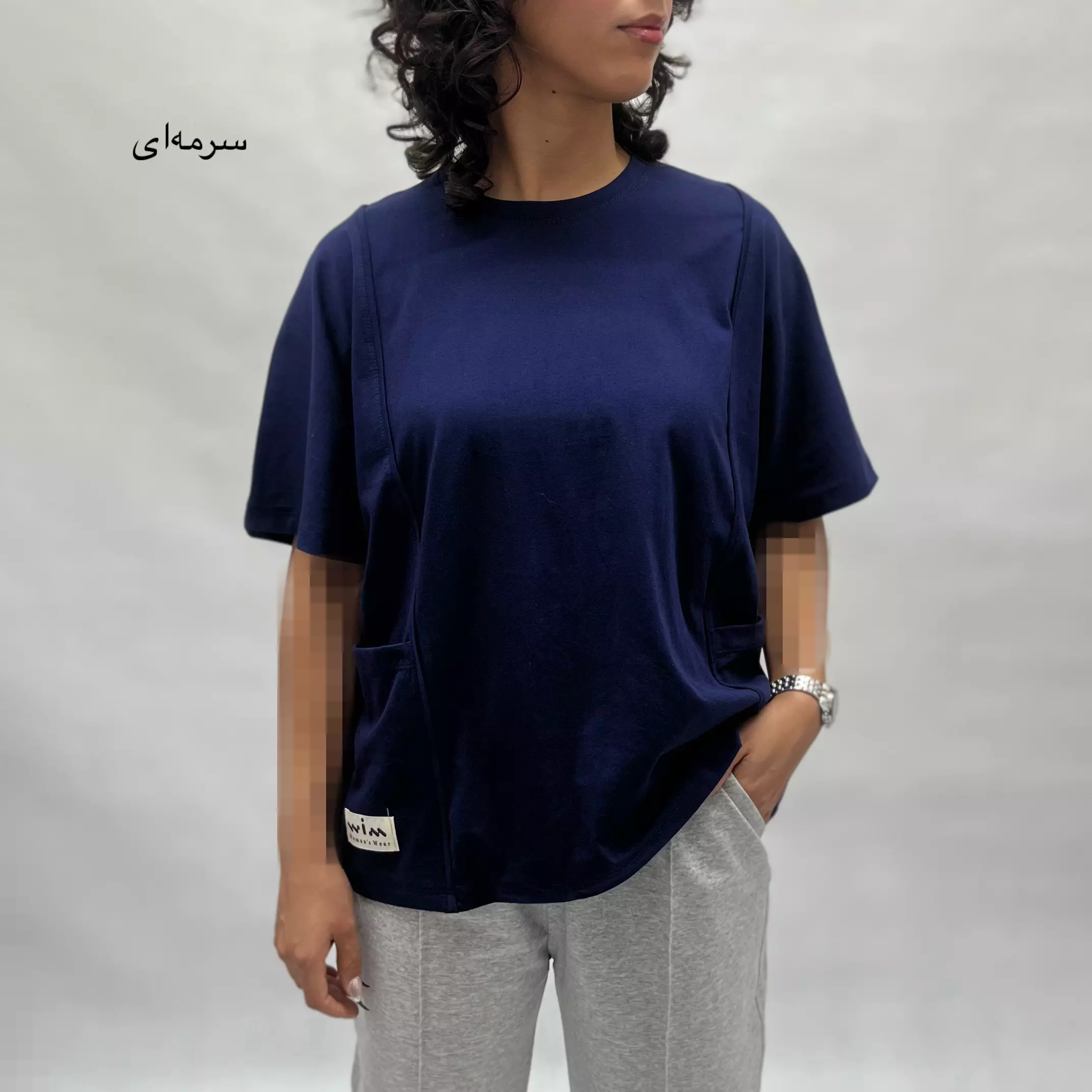تیشرت زنانه دوجیب ویم 001155193