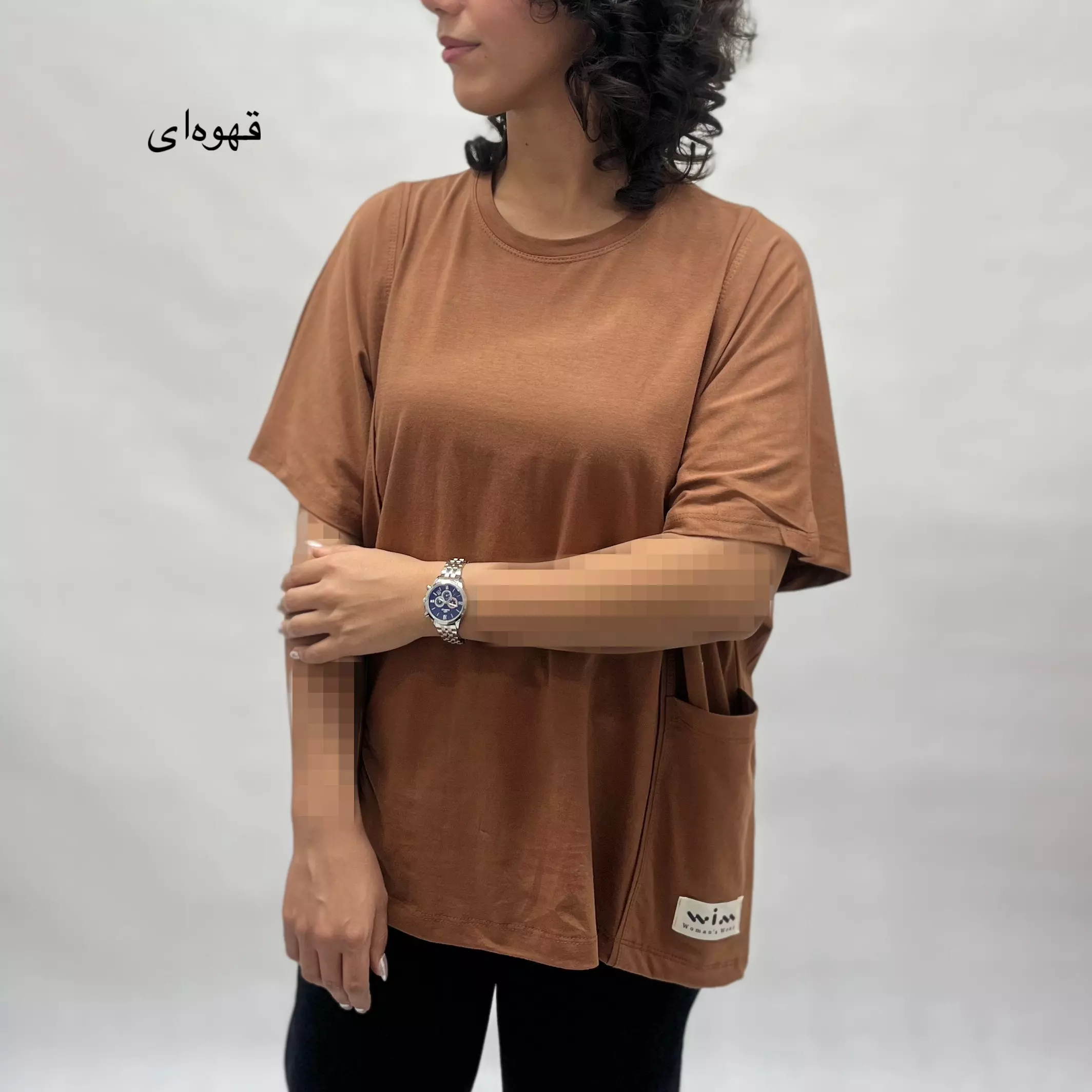 تیشرت زنانه دوجیب ویم 001155193