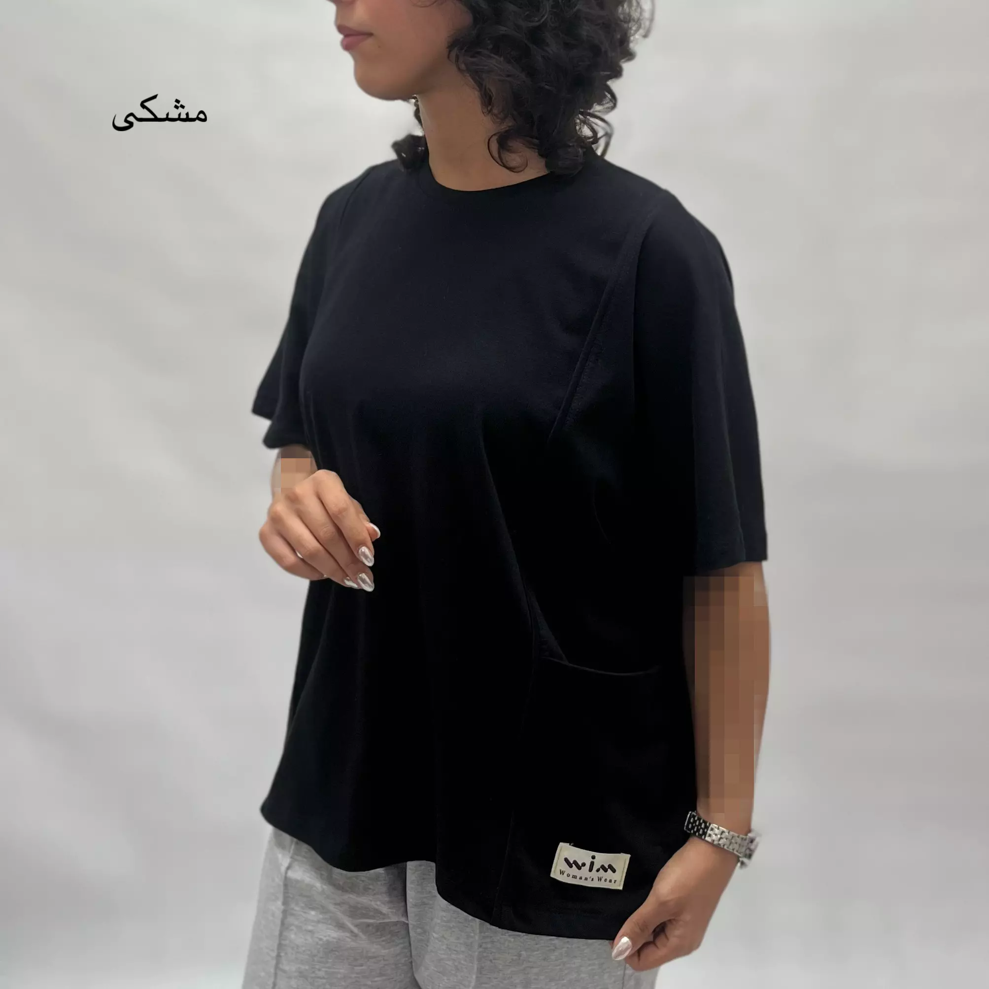 تیشرت زنانه دوجیب ویم 001155193