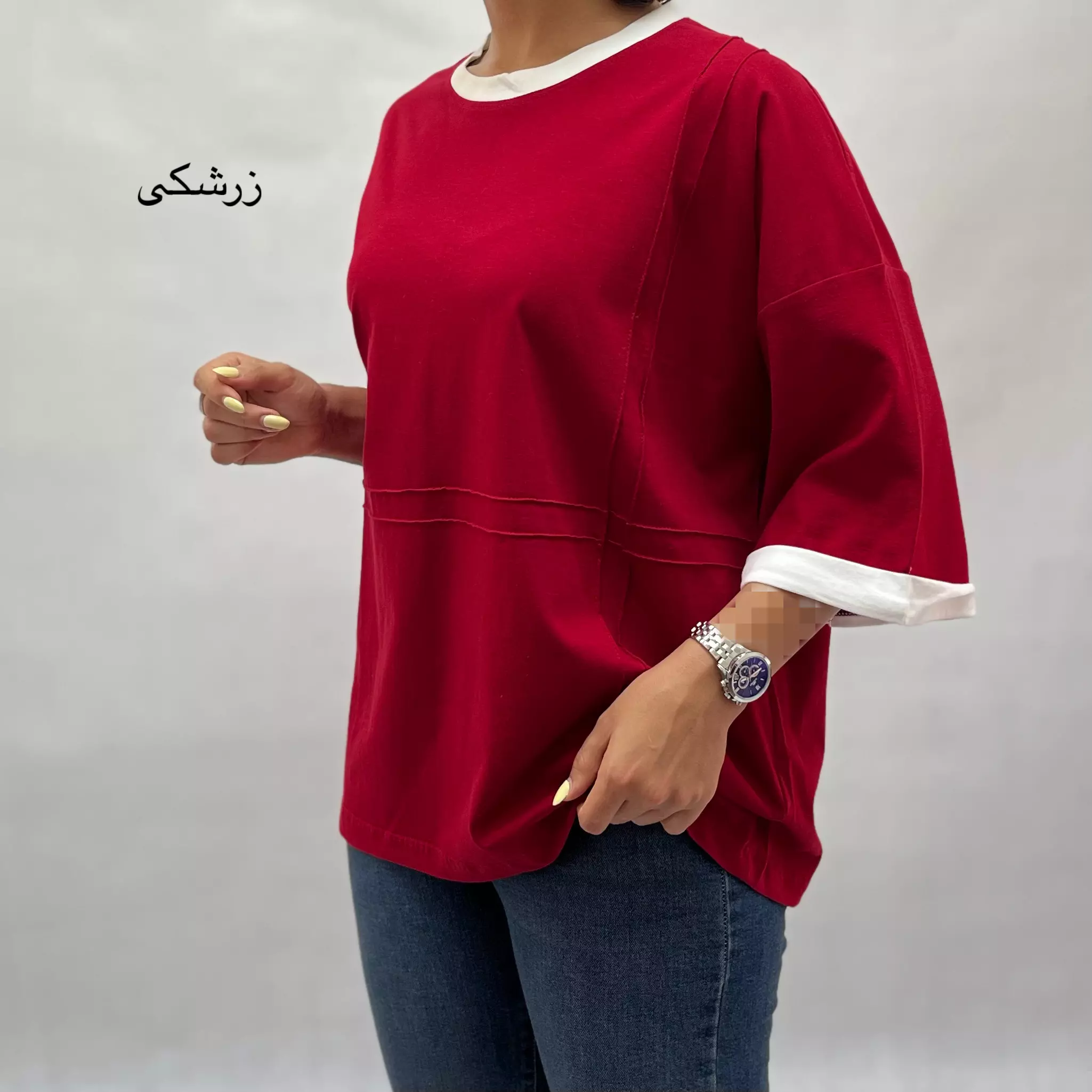 تیشرت زنانه چهار دوخت 0011575235