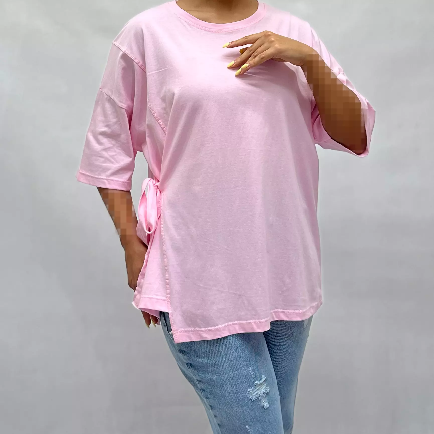 تیشرت زنانه بغل گره 001111977987