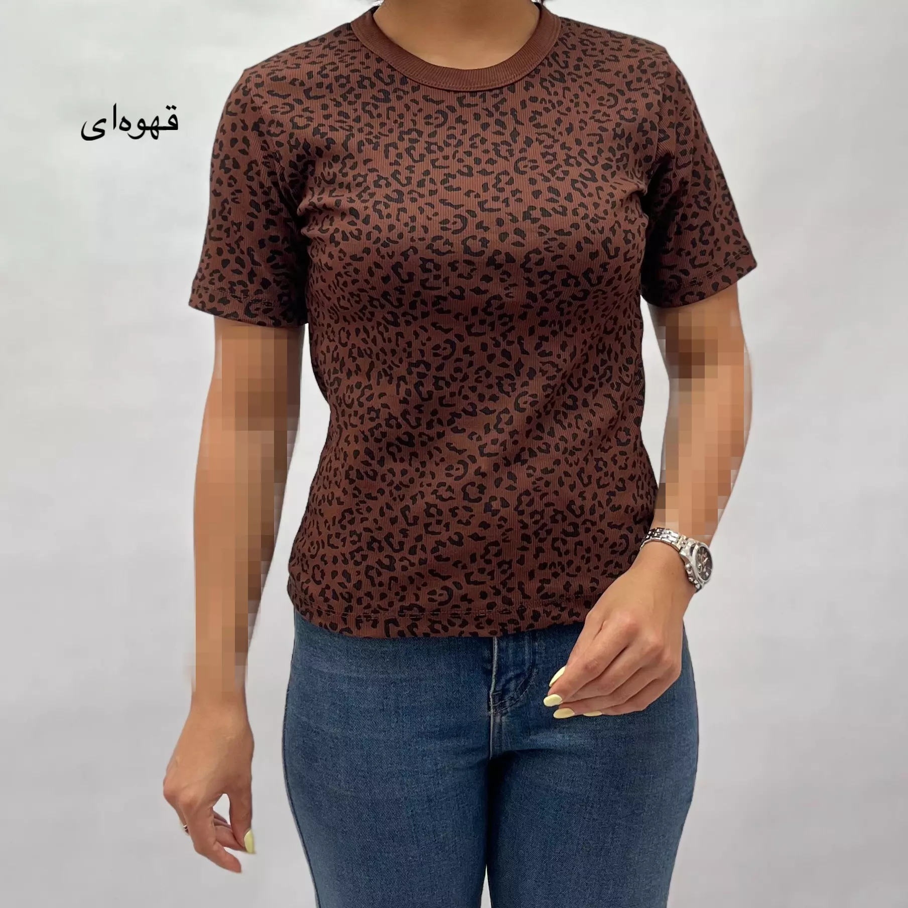 تیشرت کبریتی پلنگی 008123108118