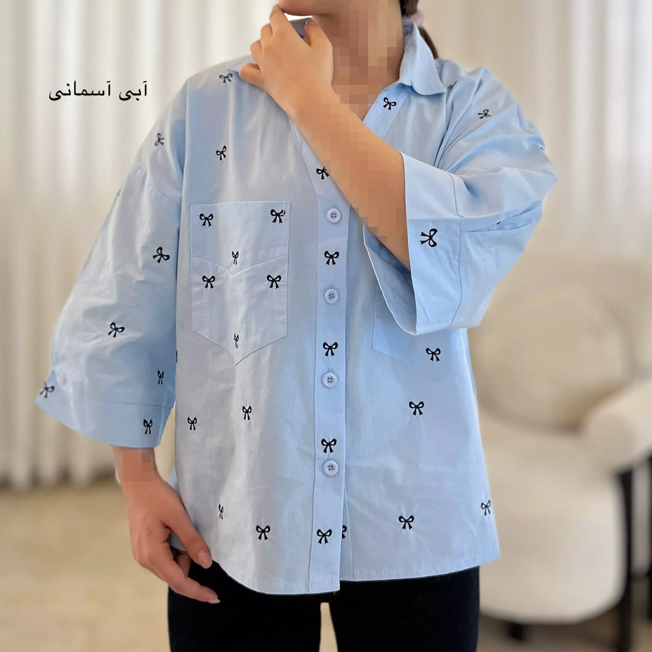شومیز پاپیون 00291345168