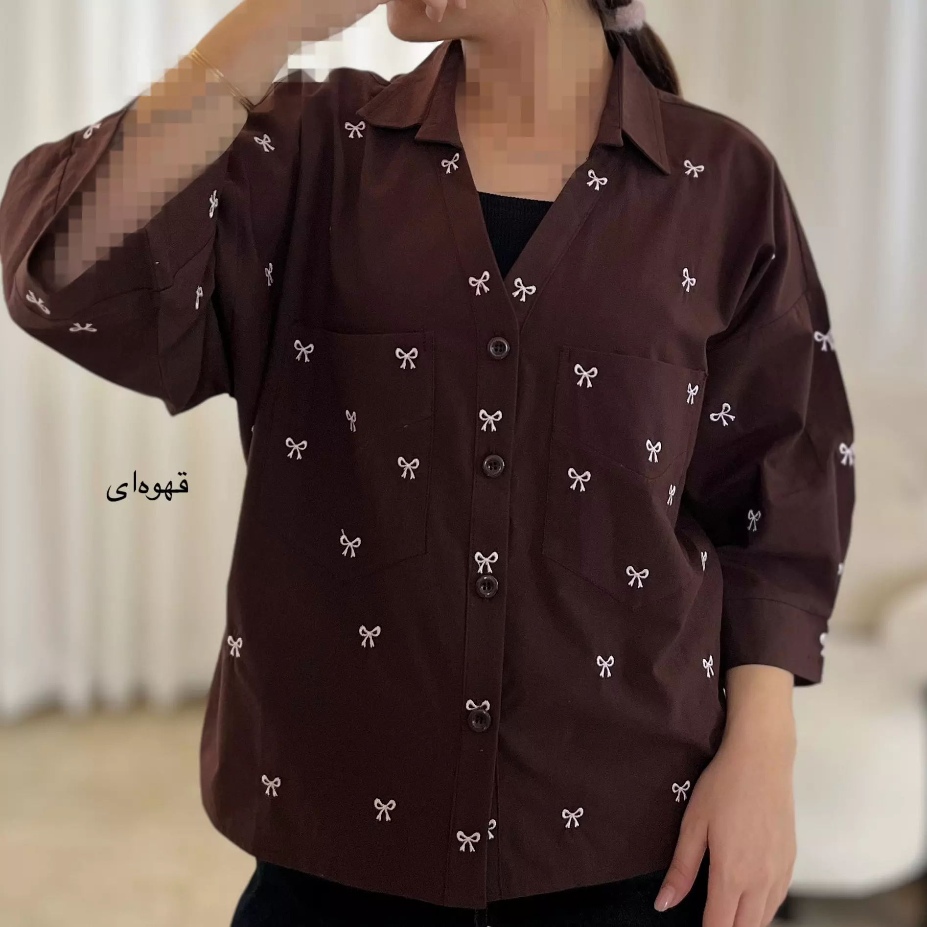 شومیز پاپیون 00291345168