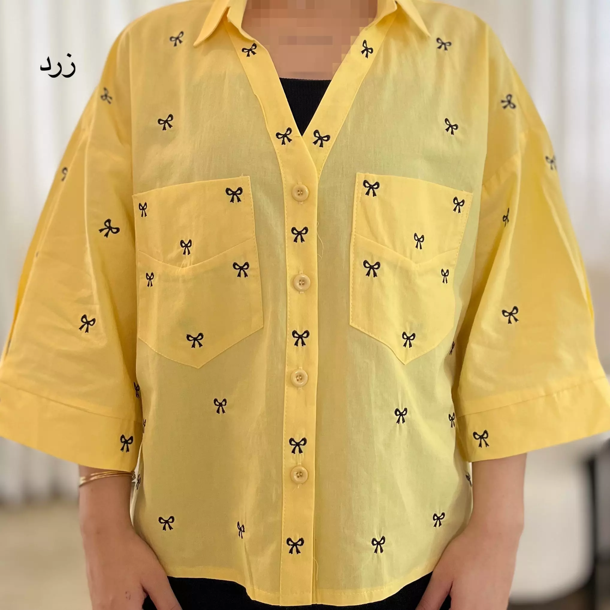 شومیز پاپیون 00291345168