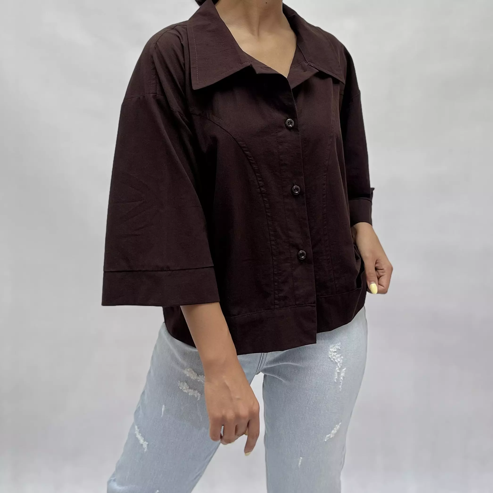 شومیز لینن حلالی 0029134315179