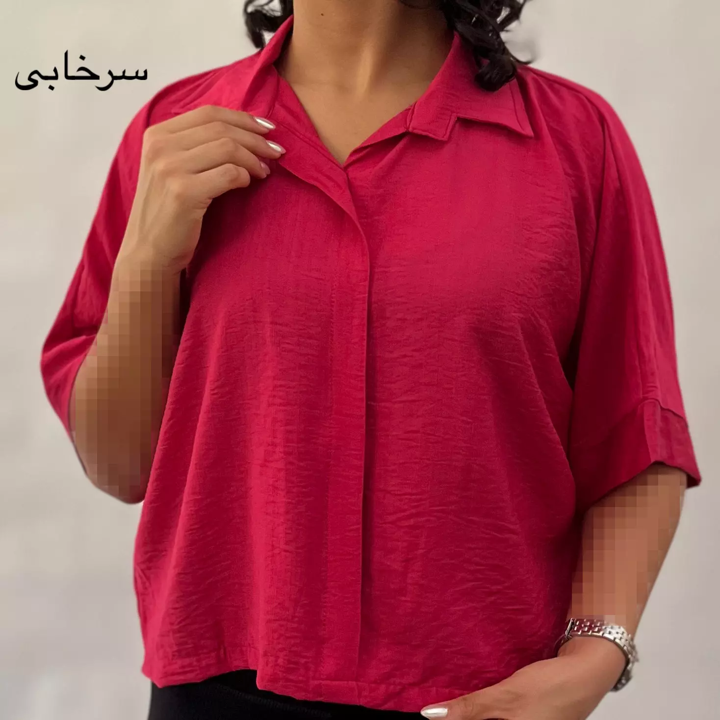 شومیز کراپ جلو بسته 00291347942