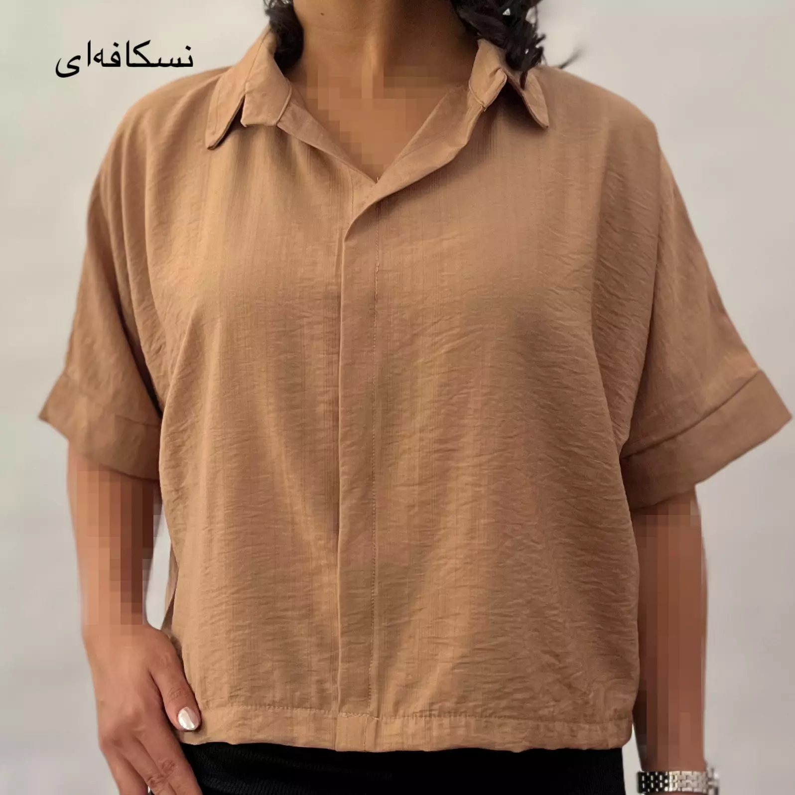 شومیز کراپ جلو بسته 00291347942