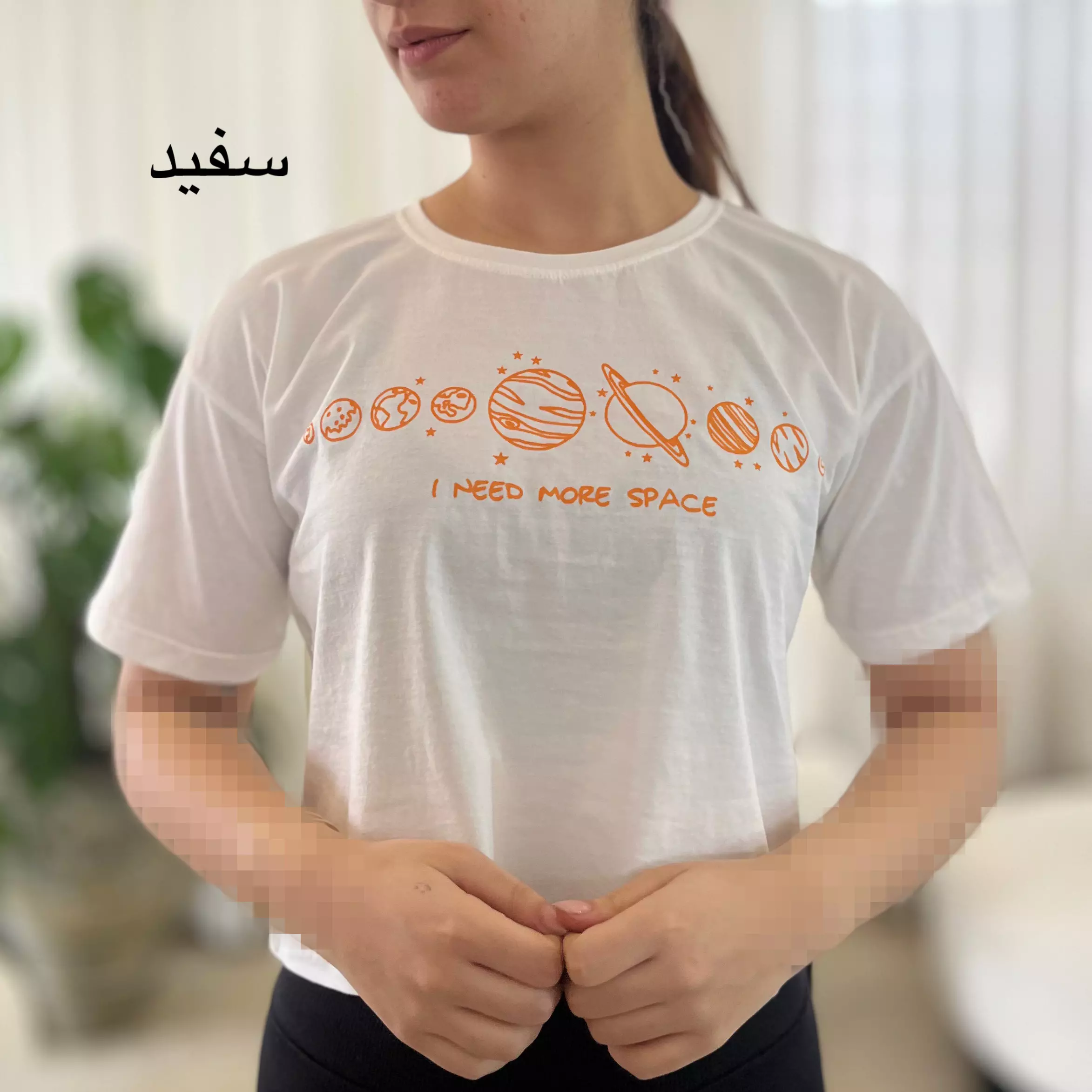 تیشرت کراپ سیاره 00812378039