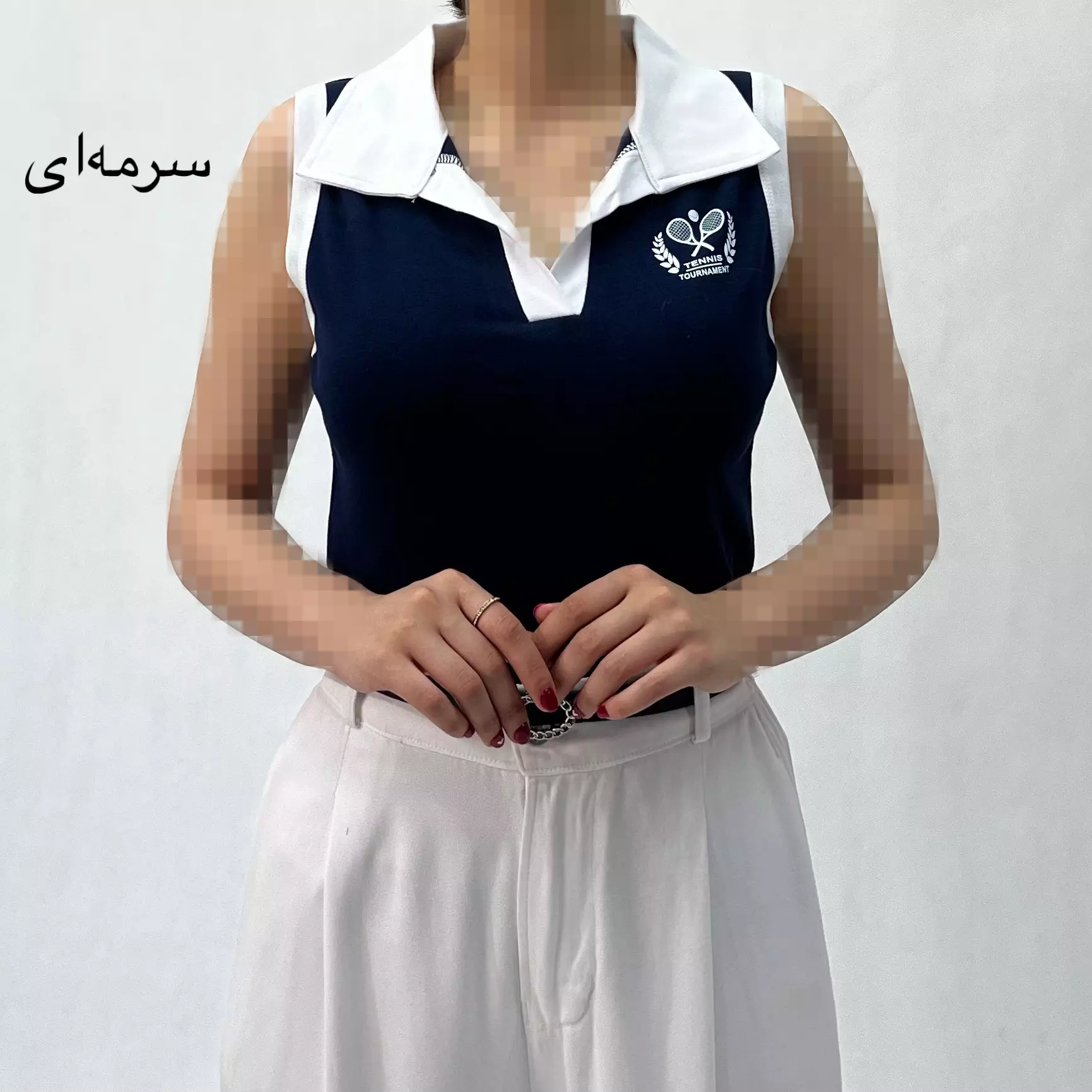 تاپ زنانه حلقه ای تنیس 002513486188