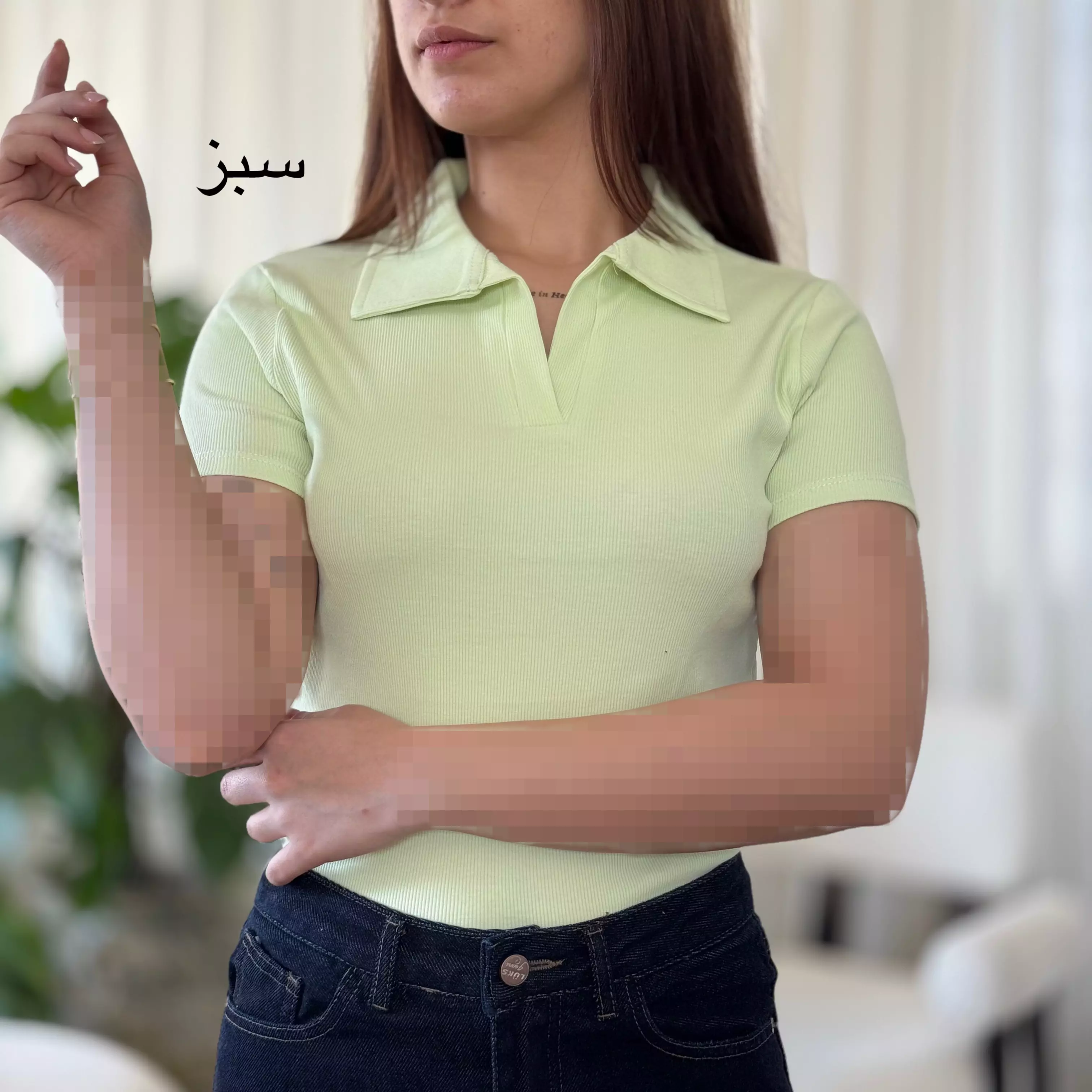 کراپ کبریتی یقه دار008123108074